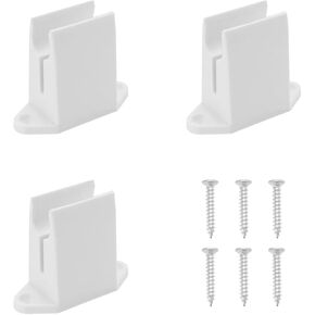 Create idea 3pcs Crank Holder 44.3x56.3mm Plastic Crank Wall Bracket with Screws for Awning Roller Blind Louvre Window 13mm Crank Rod