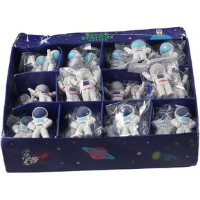 48Pcs Cute Space Erasers, 3D Mini Astronaut Shaped Pencil Erasers for Party Favors,Home,Office