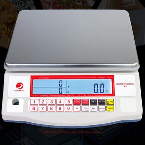 Inventory Counting Weight Scales 15kg/0.5g Electronic Parts Coin Material Piece Counting Bench Platform Gram Counter Scale Precision Industrial Scale With Rs232-Dynamic Weighing-Hold Function