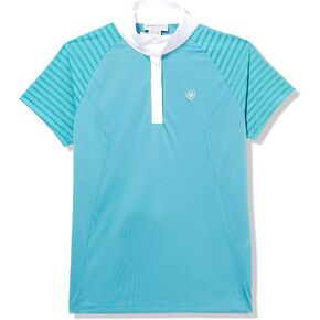 Ariat Girls' Aptos Vent Show Shirt, Brittany Blue
