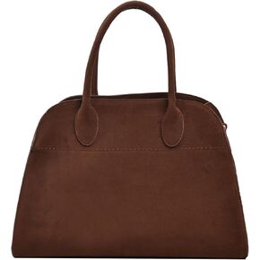 Women's Leather Tote Bag Shoulder Bag Crossbody for Work Travel Shopping