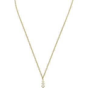Purelei® Sparkling Necklace – 18K Gold plated stainless steel jewelry – Waterproof chain with sparkling pendants – 16 to 18 inch adjustable length – Fashion jewelry for your individual look