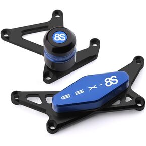 Compatible with Su.zuki GSX-8S 2023 2024 GSX 8S Motorcycle Frame Anti-collision Falling Protection Slider Crash gsx8s gsx8 s gsx 8s Accessories (black)