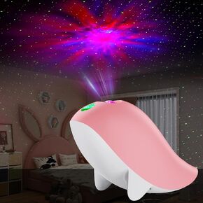 Star Projector Bedroom Bedside Lamps, Night Light for Kids Ceiling Starry Sky Projection lamp bedroom decor led Lights for Room,galaxy projector Cool gifts for teen girls (Blue)