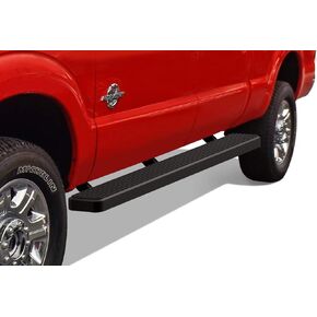 APS (Black 6 inches) 304 Stainless Steel Running Boards Nerf Bars Side Steps Compatible with Ford F250 F350 Super Duty 1999-2016 Crew Cab