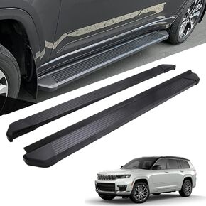 خطوات جانبية مناسبة لسيارة جيب جراند شيروكي L 2021-2024 لوحة الجري Nerf Bar نمط المصنع in Kuwait