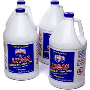 Lucas Oil 10279 Engine Oil Stop Leak - 1 Gallon (Pack of 4)