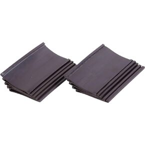 MasterVision Magnetic Data Card Holders, 3 x 1-3/4 Inches, Black, Pack of 10 Holders