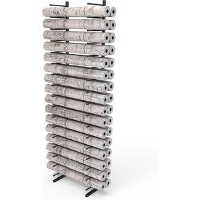 Wall Mount Blueprint Storage Rack Hanging Poster Display Rack Blueprint Roll FIle Holder,Art Paper Racks,Bulletin Board Paper Roll Holder Rack