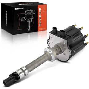 A-Premium Ignition Distributor with Cap and Rotor Compatible with Chevrolet Caprice 1991-1993 & Buick Roadmaster 1991-1993 & Cadillac Commercial Chassis 1993, Fleetwood & Oldsmobile Custom Cruiser