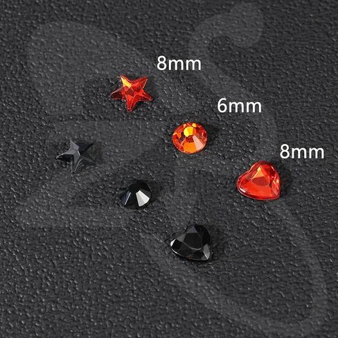 ZS Halloween Fake Body Jewelry, Skull Ghost Fake Lip Labret Studs Fake Nose Stud Eyebrow Ring with Eyelash Glue, Non-Piercing Face Nail Jewelry Fake Skin Piercing Jewelry for Women Men in Saudi Arabia