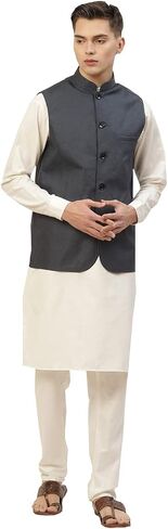 سترة نهرو القطنية للرجال من Maple Clothing صدرية هندية تقليدية in Kuwait