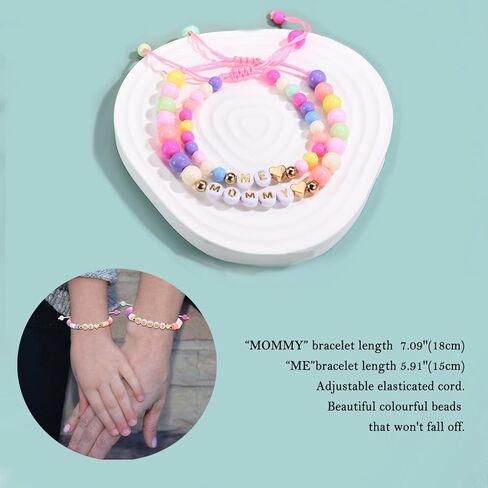 Back to School/First Day of Kindergarten/Pre/School Mommy and Me Bracelet for Women Son Mom Daughter in Kuwait