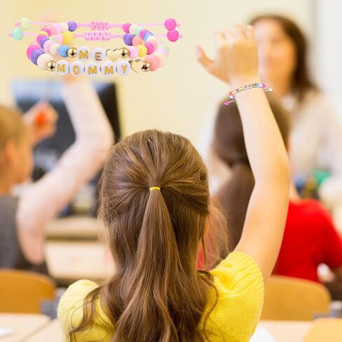 Back to School/First Day of Kindergarten/Pre/School Mommy and Me Bracelet for Women Son Mom Daughter in Kuwait