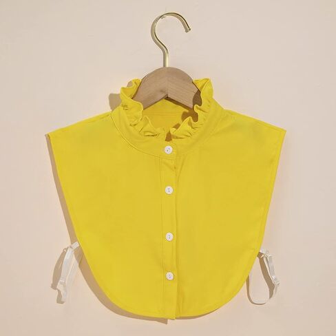 Fake Collar Detachable Collar Blouse Half Shirts Lace Decorate False Collar for Women & Girls Work Favors in Saudi Arabia
