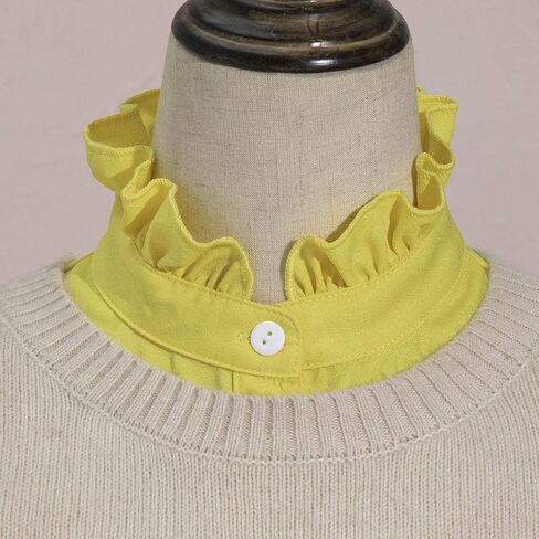 Fake Collar Detachable Collar Blouse Half Shirts Lace Decorate False Collar for Women & Girls Work Favors in Saudi Arabia