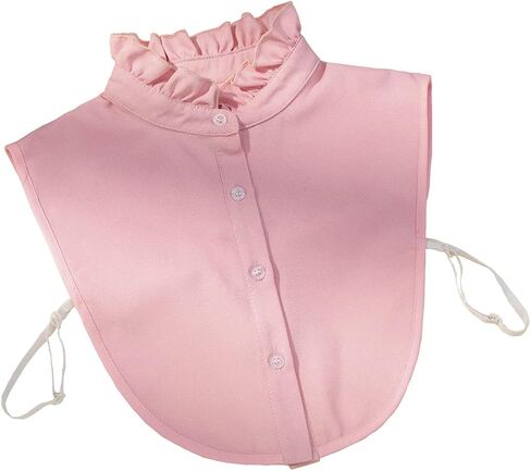 Fake Collar Detachable Collar Blouse Half Shirts Lace Decorate False Collar for Women & Girls Work Favors in Saudi Arabia