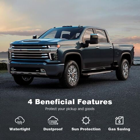 Logan Tonneau Cover Soft Tri-Fold Truck Bed for 2015-2022 Colorado/Canyon 5ft Bed,Bed Cover Truck Bed Covers Compatible with 2015-2022 Colorado/Canyon 5ft in Saudi Arabia