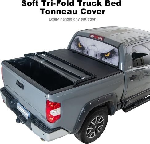 Logan Tonneau Cover Soft Tri-Fold Truck Bed for 2015-2022 Colorado/Canyon 5ft Bed,Bed Cover Truck Bed Covers Compatible with 2015-2022 Colorado/Canyon 5ft in Saudi Arabia