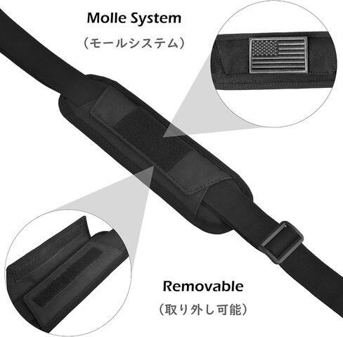 TRIWONDER Bag Shoulder Strap Replacement Adjustable Strap with Padded Metal Hooks for Crossbody Bags Messenger Bags Laptops in Saudi Arabia