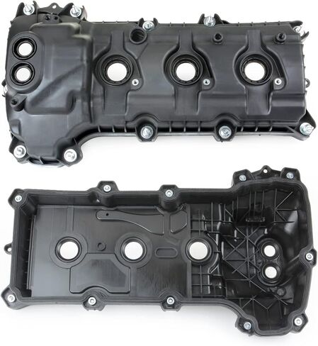 غطاء صمام المحرك جانب الركاب جانب السائق متوافق مع Ford F-150 Edge Explorer Flex 2013-2019 Lincoln MKS MKT Mark LT 3.5L 3.7L 2011-2019 in Saudi Arabia