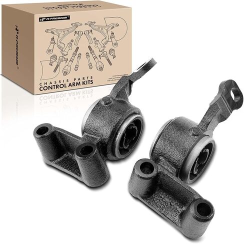 A-Premium 2 × طقم جلبة ذراع التحكم الأمامي السفلي والخلفي، متوافق مع Mini Cooper 2002 2003 2004 2005 2006 2007 in Saudi Arabia