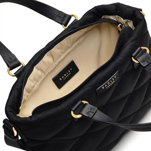 RADLEY London Maltby Street - Quilt Responsible Medium Zipper Satchel Bag for Women - Fabric Crossbody Bag, Ideal Medium Purse in Saudi Arabia