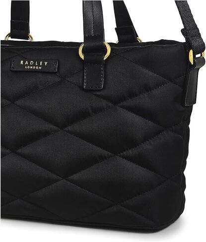 RADLEY London Maltby Street - Quilt Responsible Medium Zipper Satchel Bag for Women - Fabric Crossbody Bag, Ideal Medium Purse in Saudi Arabia