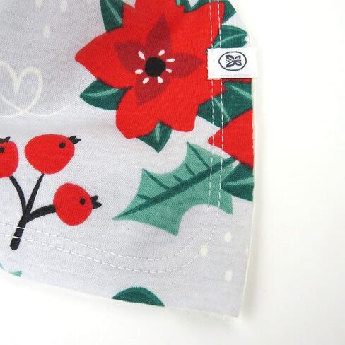 HonestBaby Multipack Reversible Bandana Drool Bibs Burpcloths Adjustable Snaps 100% Organic Cotton (Legacy) in Saudi Arabia