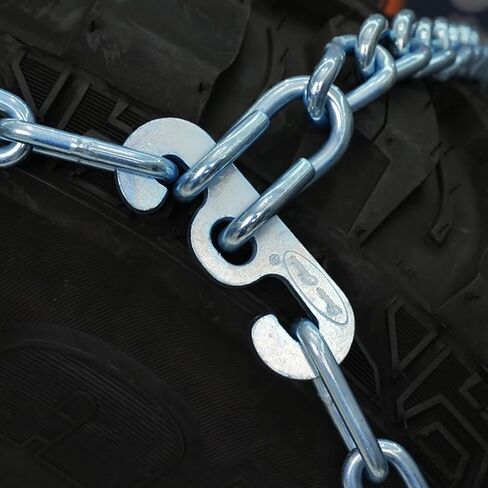 سلاسل الثلج SCITOO للسيارة، 2 حزمة سلسلة إطارات مضادة للانزلاق في حالات الطوارئ عرض 265/70-16,265/75-16,265/65-17,275/65-17,265/60-18,265/65-18,265/55-19,265/50-20,315/35- 20 in Saudi Arabia