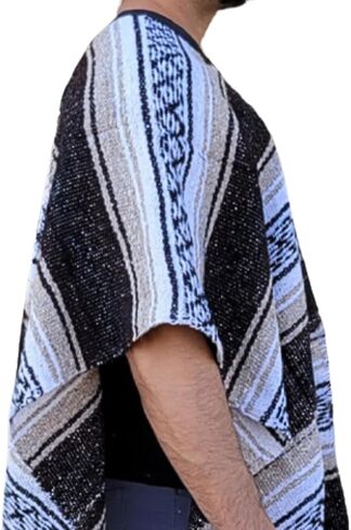 Gamboa Mexican Ponchos for Men Sarape Pancho Men Sarapes Mexicanos Costume Outfit Poncho Hombre in Saudi Arabia