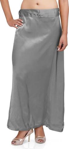 LAPSHA'S Saree Petticoat Satin Fine Stitched Adjustable Waist Saree Underskirt Lining Skirt in Saudi Arabia