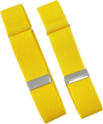 Chendvol 2 Pieces Men's and Women's Elastic Armbands Adjustable Shirt Garters Sleeve Holders in Saudi Arabia