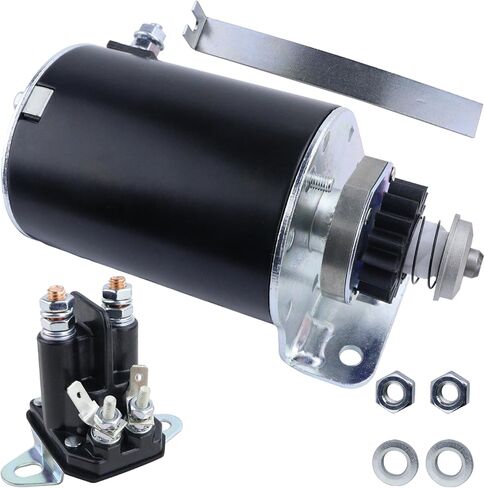 Starter Motor for Briggs & Stratton 5HP-22HP Engines 497594 497595 390838 391423 392749 394805, for John Deere LG497595 AM37352 AM39137 MIU13772, for Cub Cade Toro in Saudi Arabia