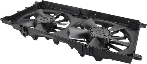 AUTOKAY Cooling Fan Assembly, Radiator Condenser Compatible with Ford F-150 2018 2019 2020 2.7L HL3Z8C607D, Back in Saudi Arabia
