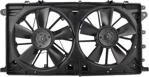 AUTOKAY Cooling Fan Assembly, Radiator Condenser Compatible with Ford F-150 2018 2019 2020 2.7L HL3Z8C607D, Back in Saudi Arabia