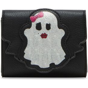 Betsey Johnson Ghouls Bifold Wallet, Black