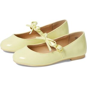 Janie and Jack Girl's Patent Bow Flat (Toddler/Little Big Kid) Ballet
