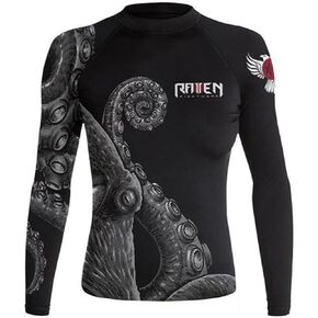 Women's Kraken Octopus Rash Guard MMA BJJ
