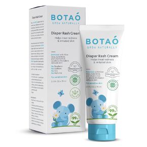 Baby's Natural Diaper Cream | Organic Diaper Cream EWG Verified | Naturally Soothes Baby Rashes | Baby zinc Ointment Natural | For Sensitive Skin with Aloe Vera & Calendula, 2.5Oz (2 Pack)