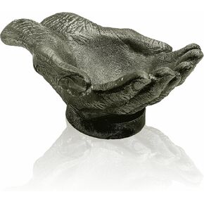 Copper Finish Caring Cupped Hands Shaped Decorative Hand Bowl-Cute Catch All Trinket Tray-Candy Dish Offering Stand-Home Decor Hand Jewellery Holder-Mother’s Day Birthday Christmas Gift