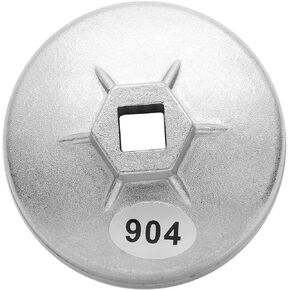 Model 904 Oil Filter Wrench, 79mm 15 Flute Filter Removal Cup Wrench, Oil Filter Cap Removal Socket Tool