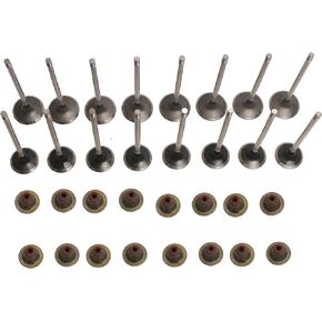Engine Intake and Exhaust Valve Kit Fit for Chevy Sonic 1.8L 2012-2018 for Chevy Cruze 1.8L 2011-2016, OE# IV1756-8，EV1756-8，VSS680-16