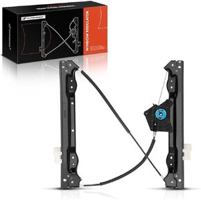 A-Premium Electric Power Window Regulator Without Motor Compatible with Chrysler Sebring 2007-2010 Sedan Front Right Passenger Side