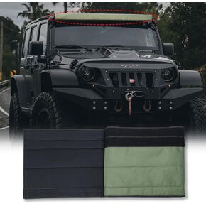 Universal 52inch Dual Rows Straight LED Light Bar Cover Water-Resistant, Windproof, Dustproof, Snowproof Scratch-Proof Protective Sleeve,Reduced Wind Noise