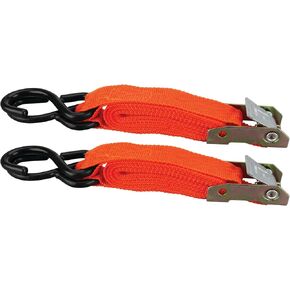 Performance Tool 1927 Heavy Duty Steel Cam Buckle Tie Down Straps with Plated Buckle for Durability and Security - Perfect for Towing, Hauling and More