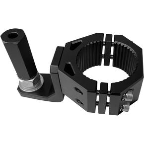 مجموعة دعامة علم UTV، مجموعة دعامة سوط إضاءة LED (أسود)، مشبك شريط لف من الألومنيوم يدور 360 درجة، يناسب تمامًا قفص لفة 1.75 بوصة 2 بوصة، تلقائي مع حامل سارية العلم لعمود علم 1/4 بوصة in Kuwait