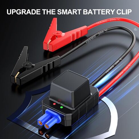 Portable Car Jump Starter with Air Compressor, 150PSI 1500A Car Battery Jump Starter (All Gas/10L Diesel), 12V Jump Box Car Battery Jumper Starter with Large LCD Display for Car, Bike, Ball. in Saudi Arabia