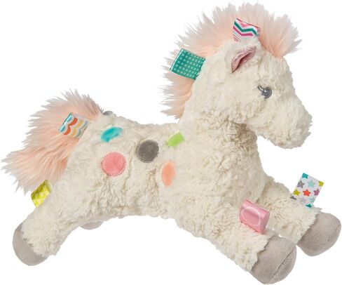 Taggies Embroidered Soft Ring Rattle, Painted Pony, 6-Inches in Kuwait