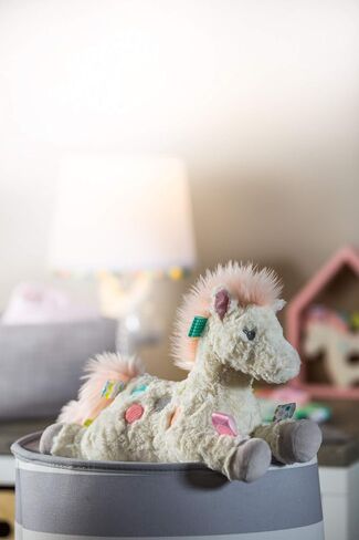 Taggies Embroidered Soft Ring Rattle, Painted Pony, 6-Inches in Kuwait